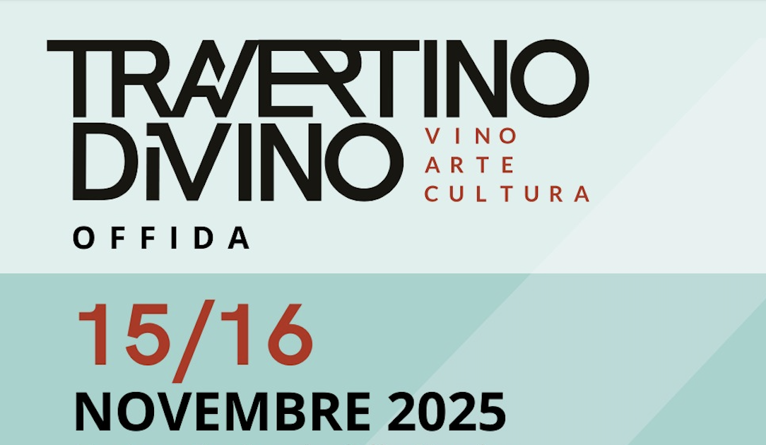 A Offida arriva Travertino diVino: degustazioni libere da 20 cantine e cucina stagionale. Menù e costi