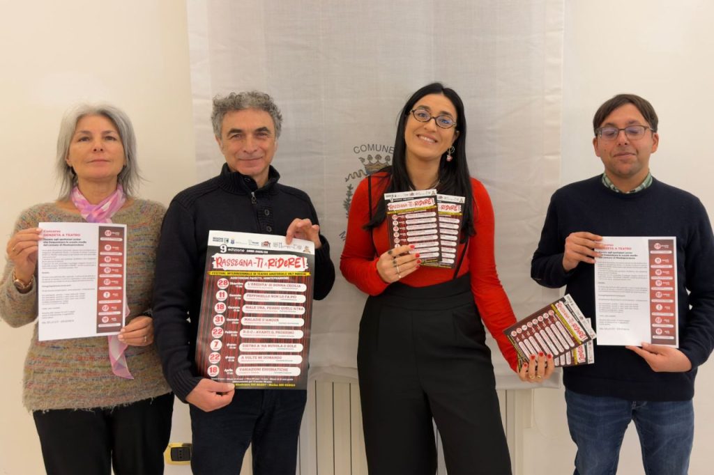 Monteprandone, presentato il programma della nona edizione del festival “Rassegna-ti a ridere!” <span> (Video) </span>