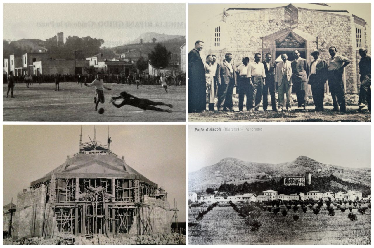 Dai filari coltivati al campetto in terra: storia di Piazza Cristo Re dell’Universo in Porto d’Ascoli