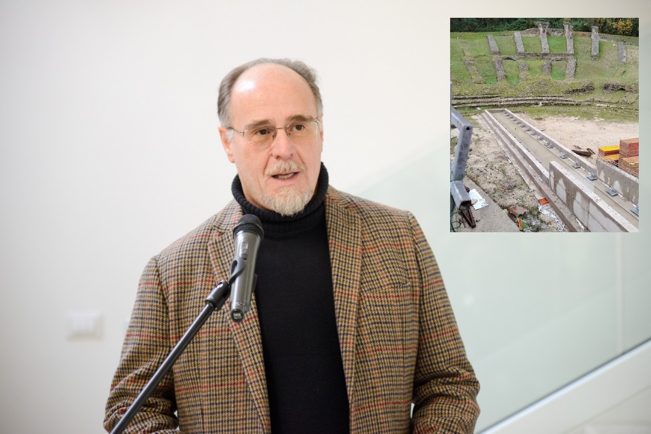 Restyling del teatro romano, l’affondo di Salvati: «Brutalizzata un’area archeologica»