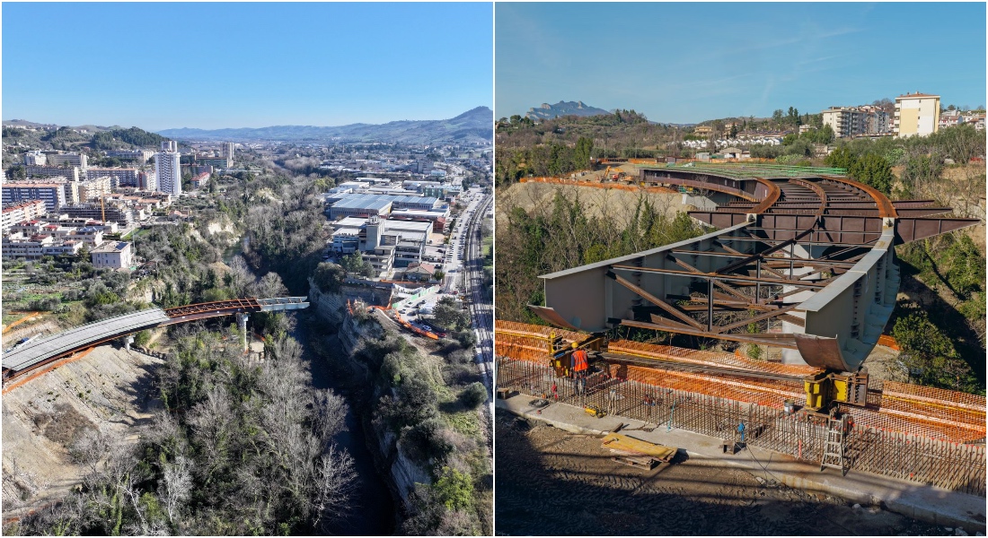 Il Ponte sul Tronto tra Monticelli e Castagneti prende forma: le prime <span>foto</span>