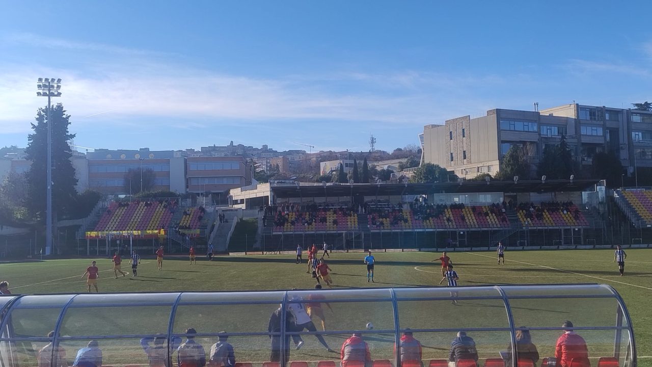 L’Atletico Ascoli va sotto ma reagisce nella ripresa: Didio risponde a Chiarella, a Recanati finisce 1-1