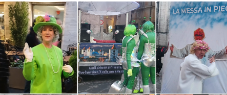 Carnevale ascolano al top: sfida la pioggia e si fa largo tra i cantieri <span> (Video e foto) </span> 