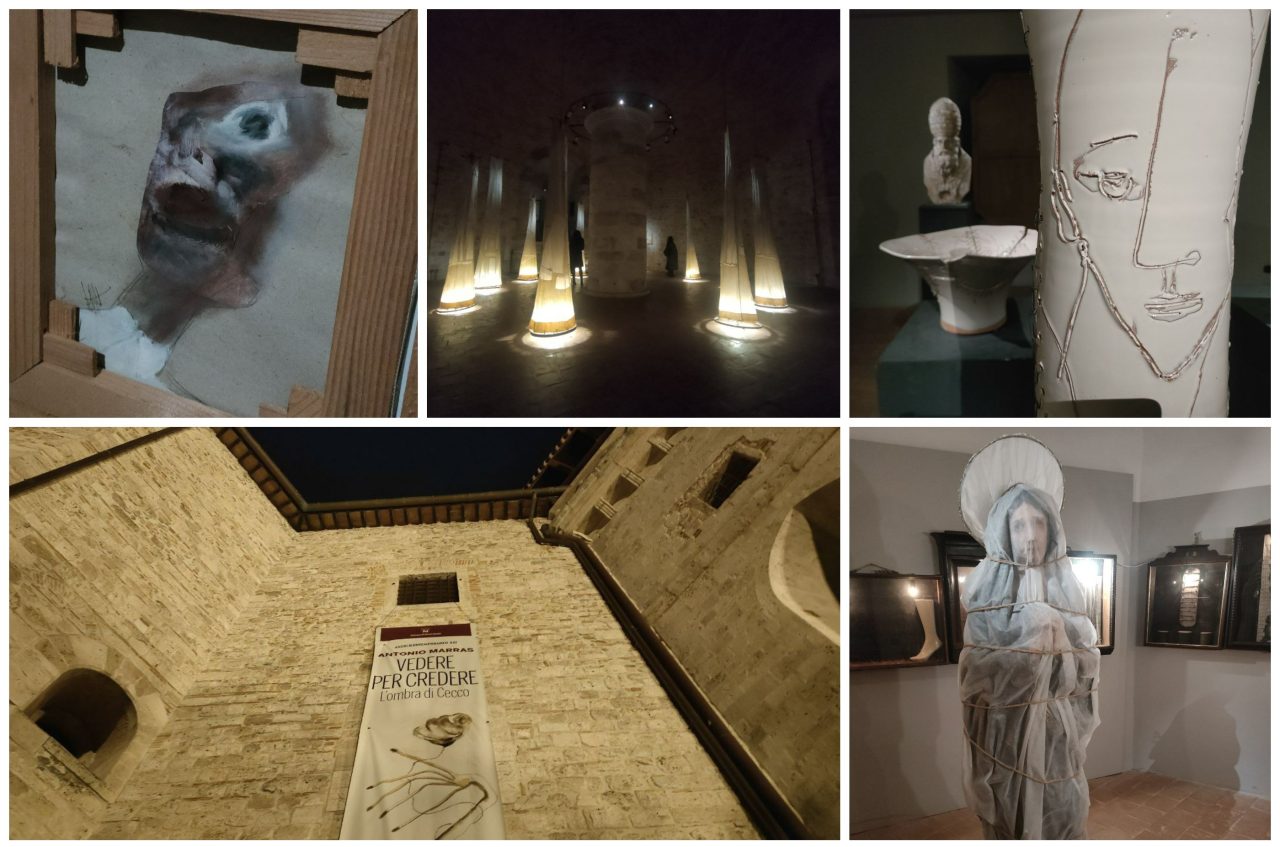 L’ombra che illumina: Marras e il sortilegio del Forte Malatesta <span> (Foto) </span>