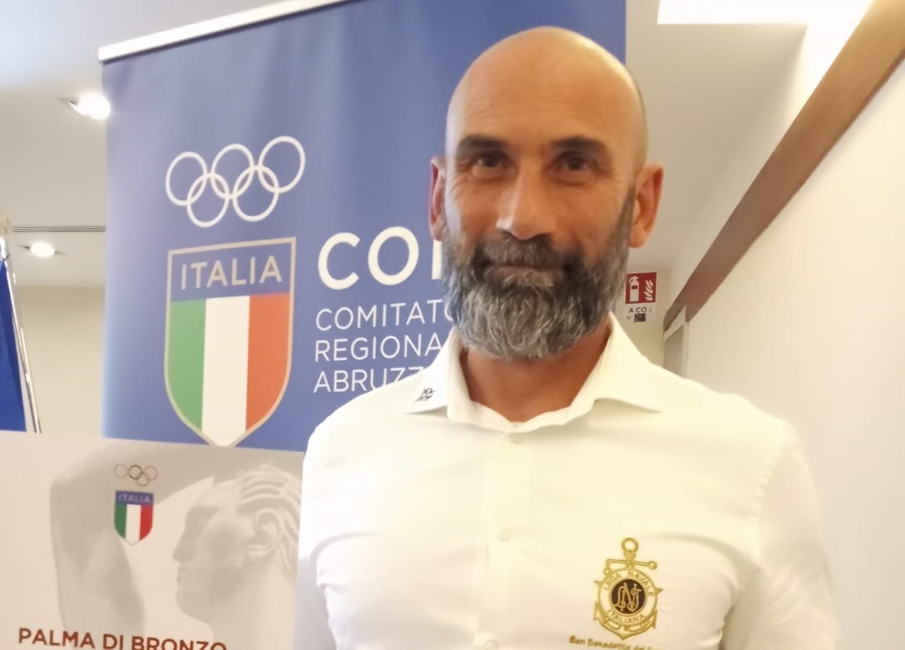 Mirko Fazzini, una vita di sport e mare: Palma di Bronzo al merito tecnico