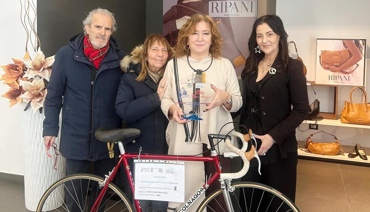 Bike Mon Amour 2026, Ripani Bags vince il concorso di bici vintage