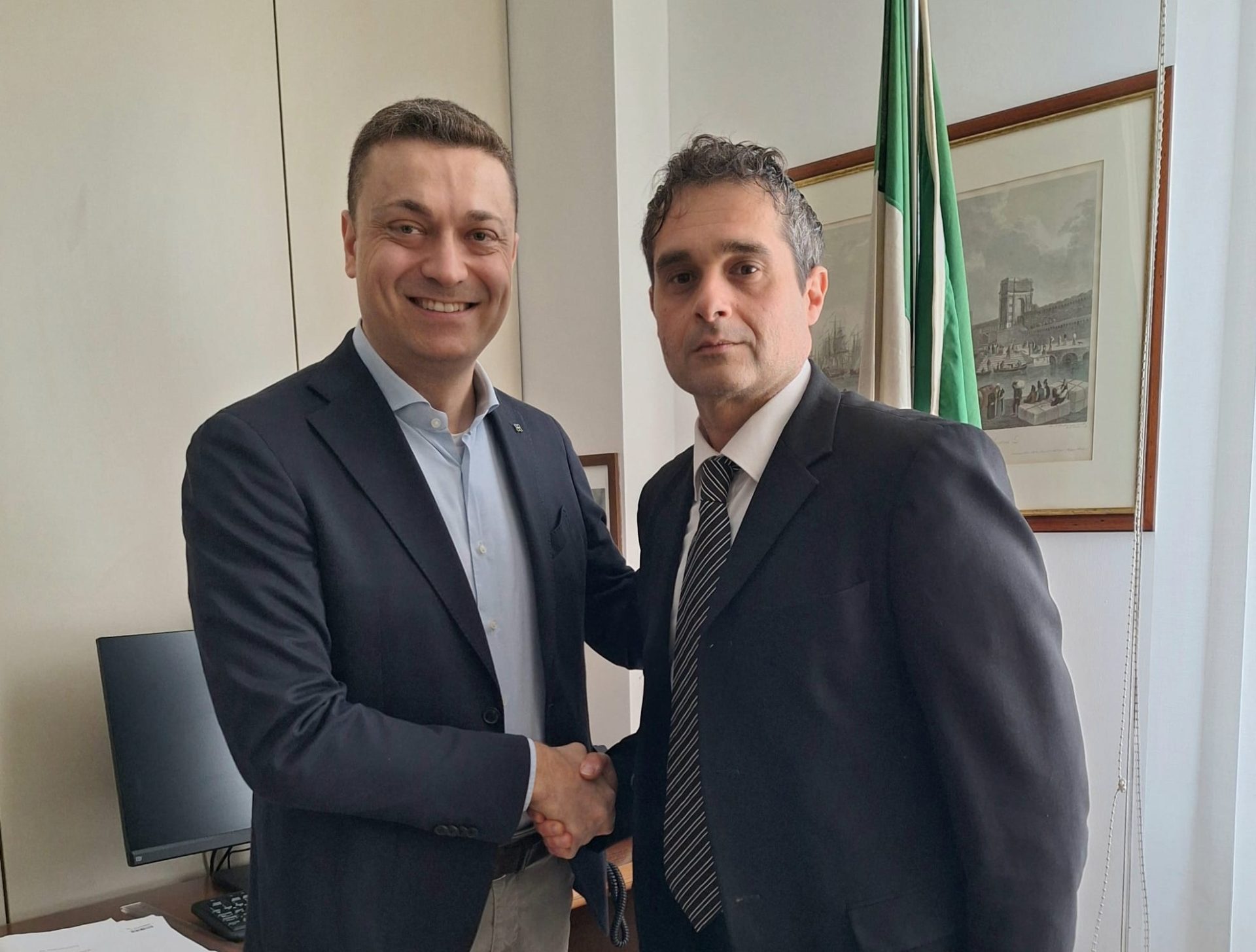 Erap Marche, <br> Tommaso Fagioli prende le redini: <br> passaggio di consegne con Cinelli