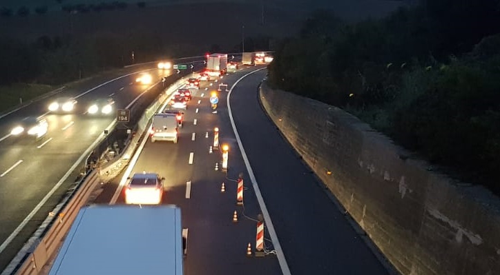 A14, chiude per due notti il tratto tra Pedaso e Grottammare