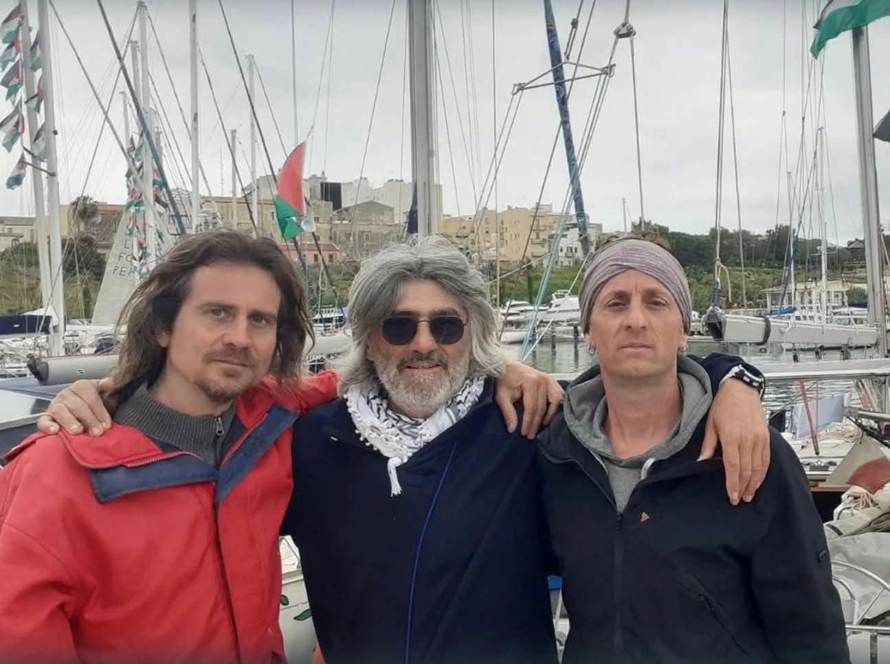 Flotilla per Gaza, <br> liberi i tre attivisti marchigiani: <br> sono arrivati in Italia
