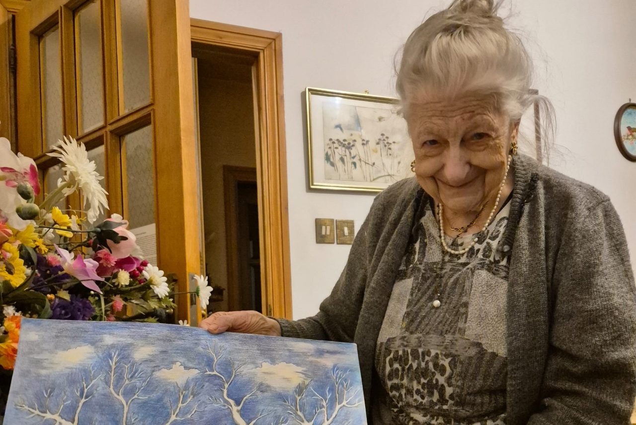 La maestra Maria compie 93 anni
