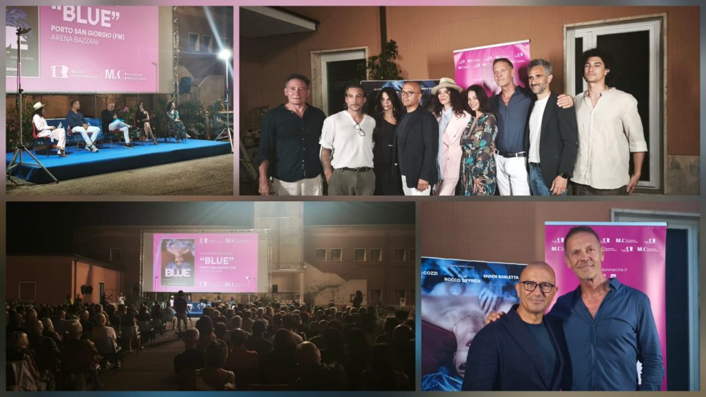 “Blue”, l’anteprima nazionale del film girato anche a Offida. Con Andrea Agostini anche Rocco Siffredi e la regista Eleonora Puglia