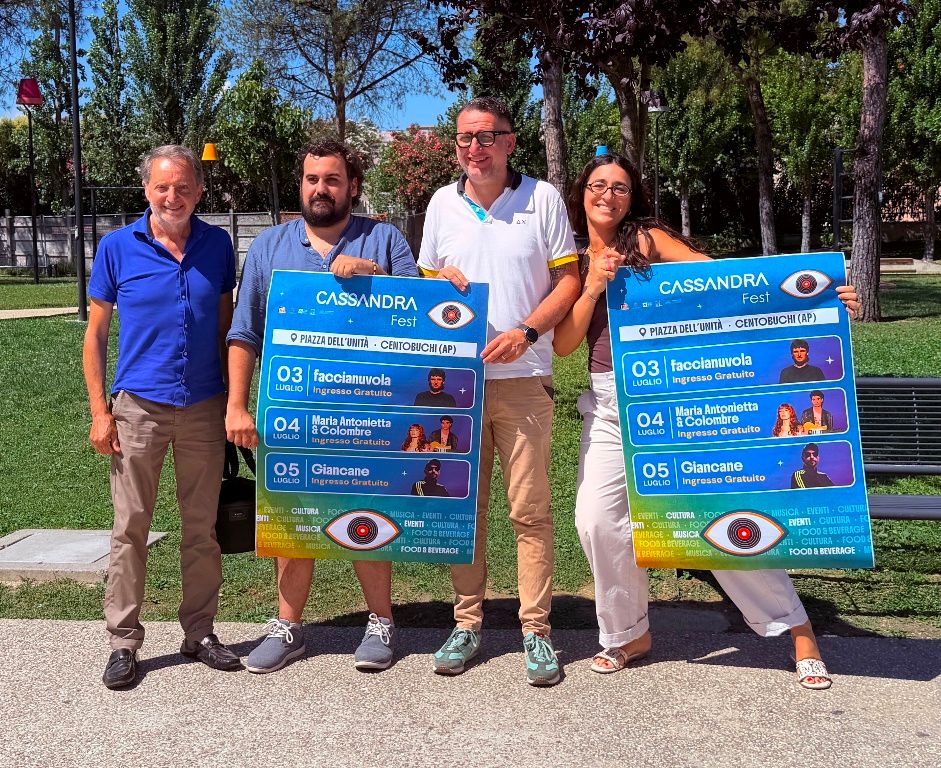Cassandra Fest: dal 3 al 5 luglio si riaccende piazza dell’Unità
