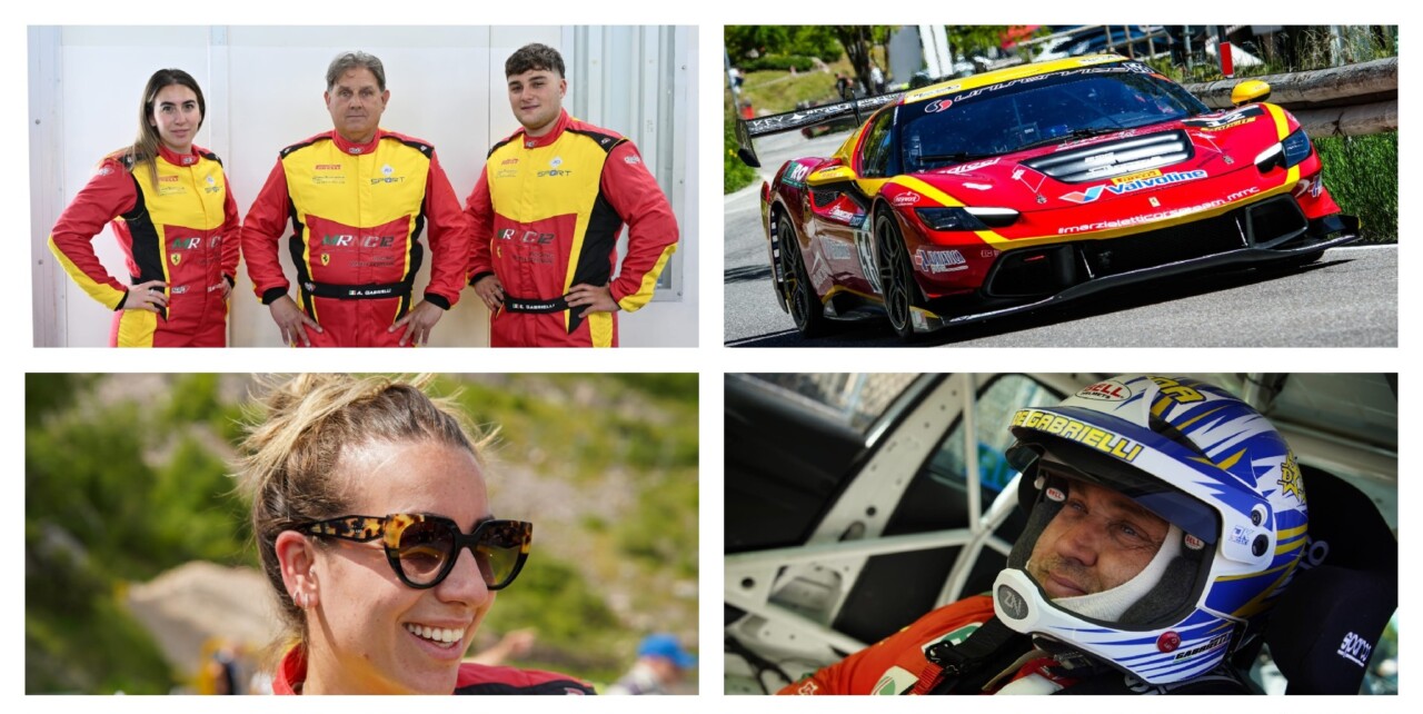 Coppa Teodori, il team Gabrielli tra famiglia e motori: «Una passione nata di nascosto» e lo sguardo di Chiara, donna pilota