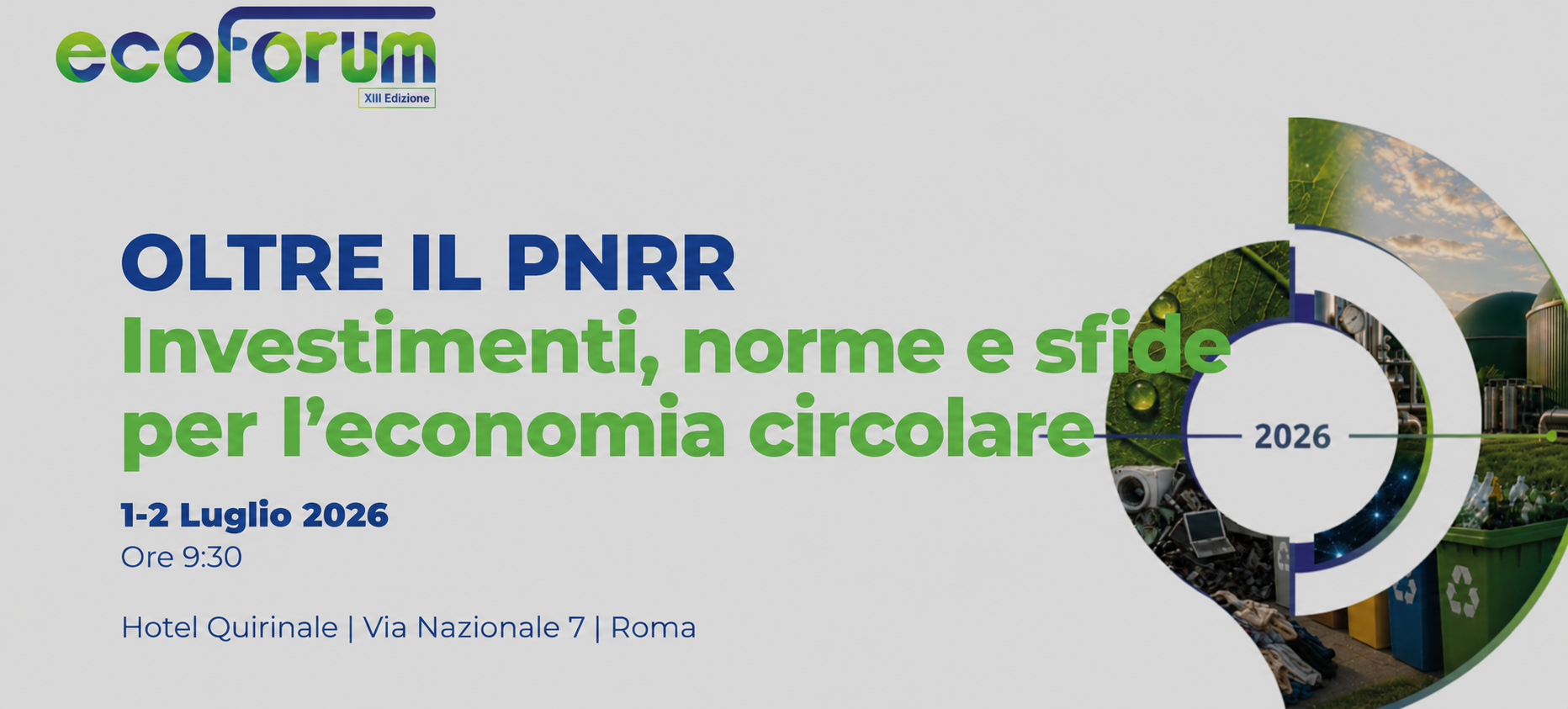 GEOS al fianco di Legambiente: l’azienda picena protagonista all’EcoForum 2026 di Roma