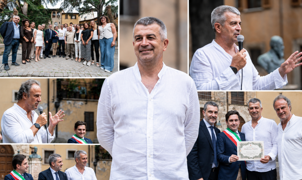 Tomei cittadino onorario di Ascoli: «Un grande onore, cercherò di ripagare la fiducia della città» <span> (Video e foto) </span>