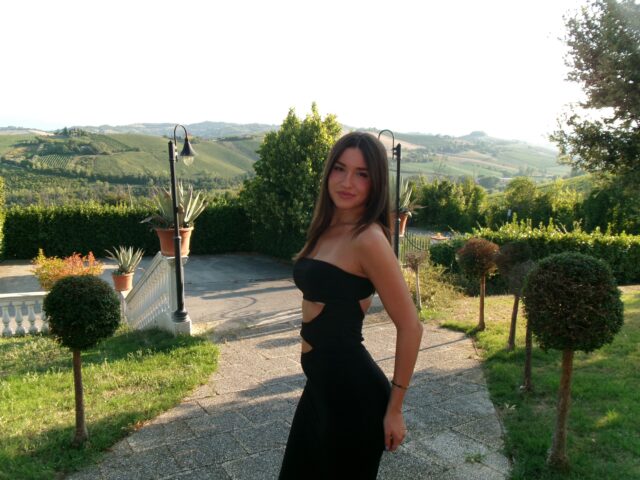 Roberta Luciani è la castellana di Porchia