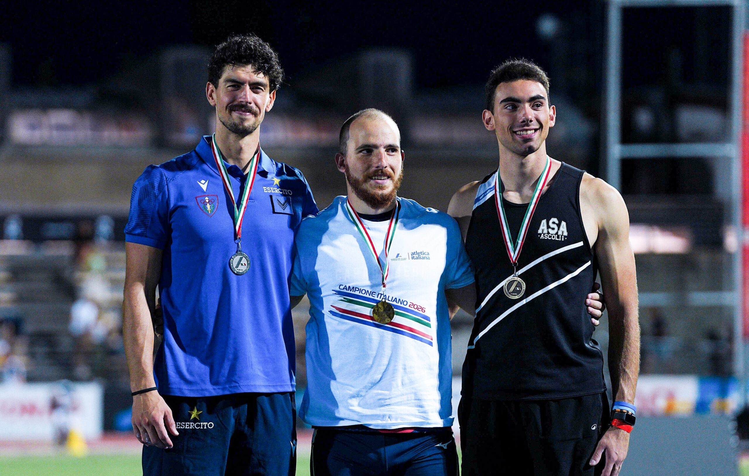 Giavellotto, Pietro Colonnella è di bronzo agli Italiani