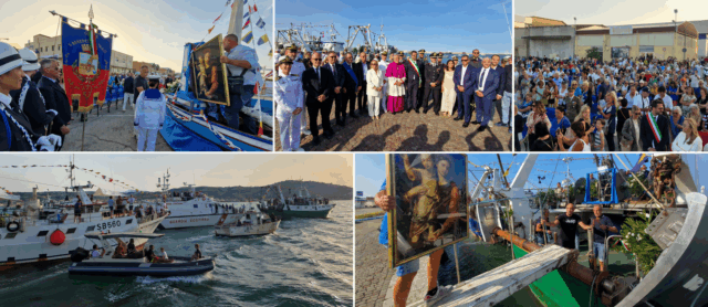 Madonna della Marina, la processione in mare rinnova il legame tra la città e la sua marineria