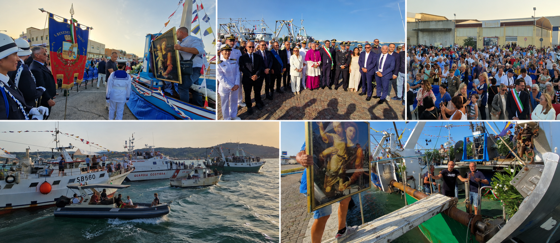 Madonna della Marina, la processione in mare rinnova il legame tra la città e la sua marineria