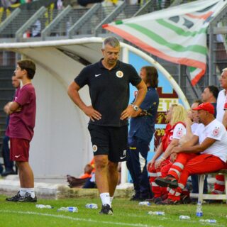 Genoa-Ascoli, Tomei verso la sfida del Ferraris: «Andare a giocare lì è uno spettacolo. Il nostro DNA rimane»