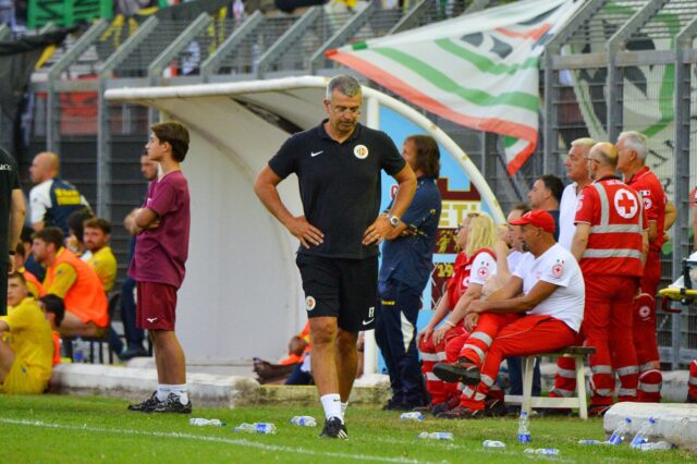 Genoa-Ascoli, Tomei verso la sfida del Ferraris: «Andare a giocare lì è uno spettacolo. Il nostro DNA rimane»