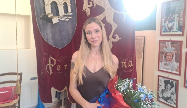 Quintana, Giulia Giuliani è la dama di agosto del Sestiere di Porta Romana