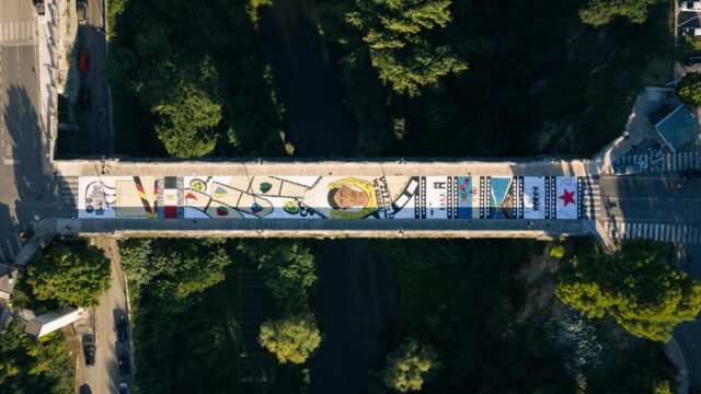 Il grande cinema ispira Porta Tufilla per il ponte della Quintana 