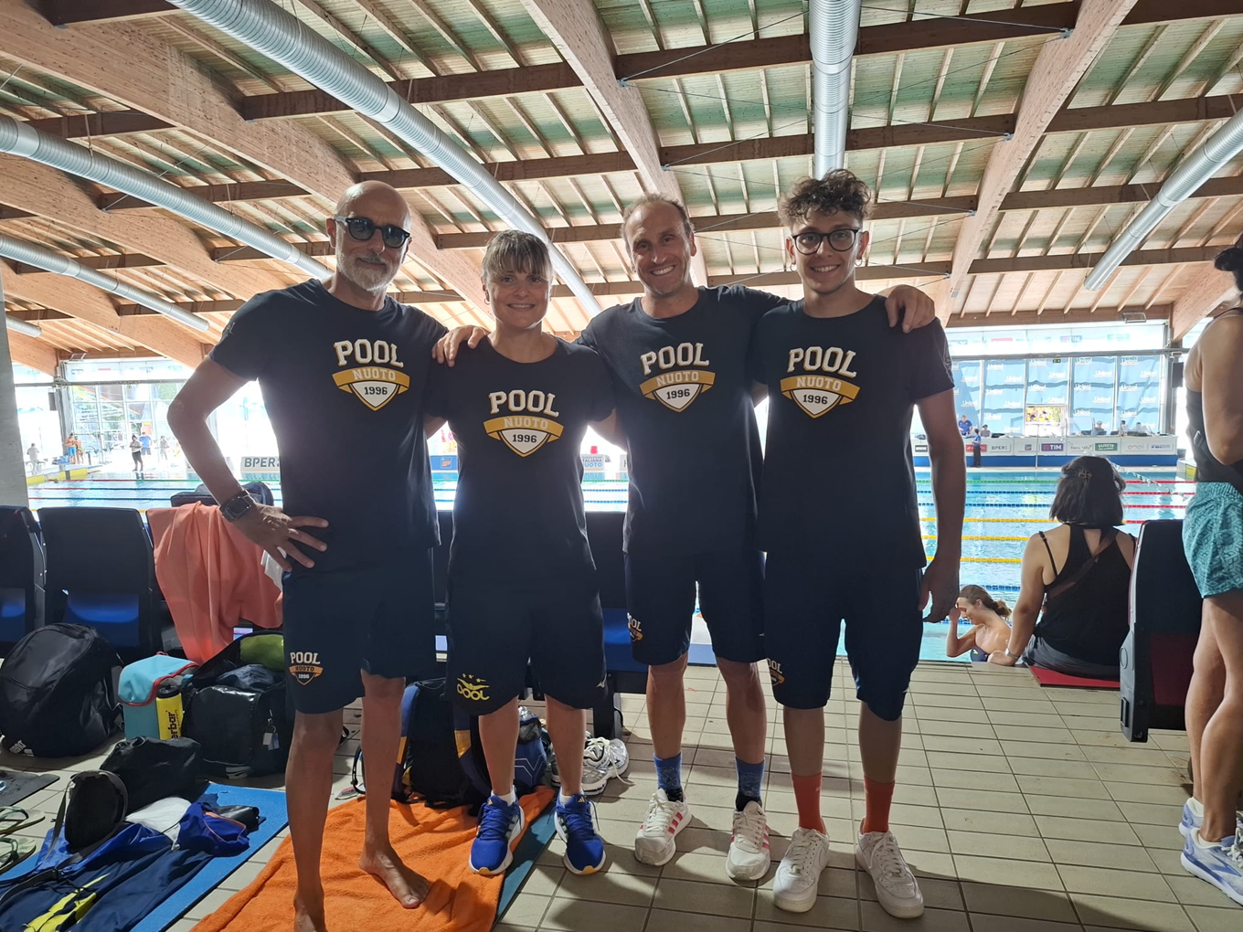 Pool Nuoto, grande soddisfazione ai Campionati Italiani Master di Riccione
