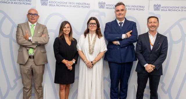 Confindustria, al via la presidenza Faraotti: «Squadra e visione per il futuro del Piceno»