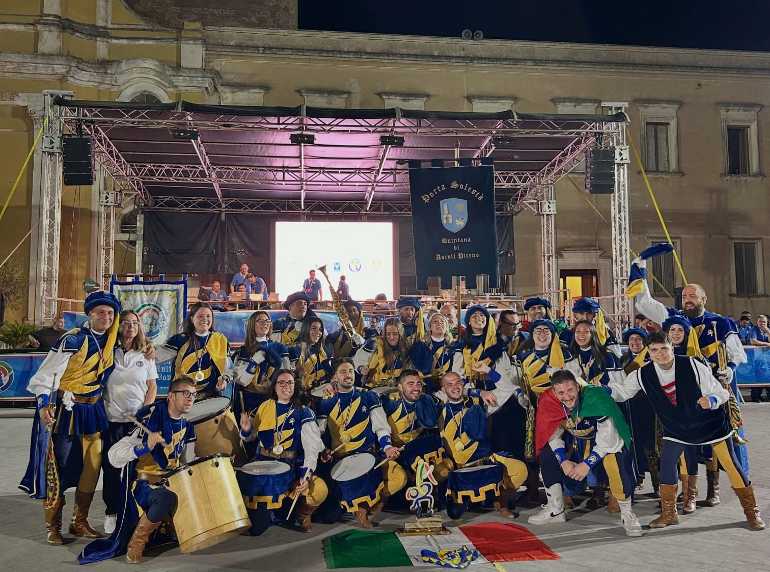 Trionfo ascolano: Porta Solestà campione d’Italia nei Musici, Porta Romana nella Piccola Squadra