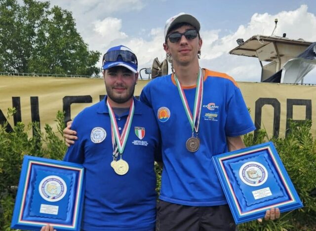 Il sambenedettese Davide Eugeni sul podio tricolore: bronzo ai Campionati Italiani Under 21 di canna da riva