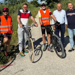Pedalate al servizio della comunità: i volontari senior Auser monitorano piste ciclabili e territorio