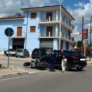 Doppio incidente sulla Statale: ciclista ferito e traffico rallentato
