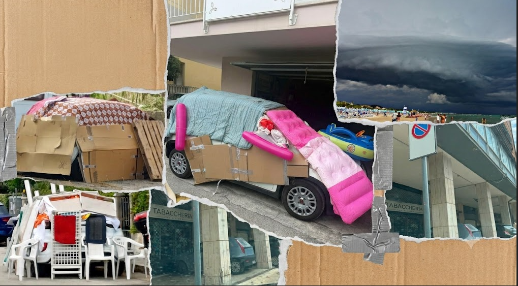 Materassi sul cofano e gonfiabili sulle portiere: a San Benedetto va in scena l’anti-grandine fai da te