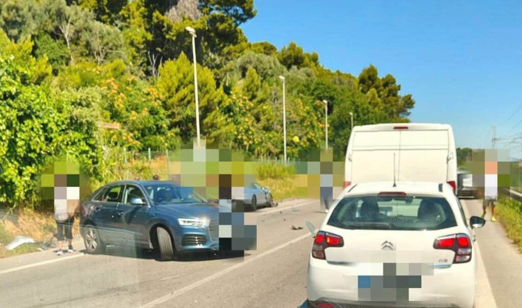 Incidente fra Grottammare e Cupra, due feriti