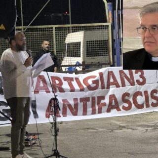 Pastasciutta antifascista, il vescovo Palmieri: «Il mondo cattolico non può non definirsi antifascista»
