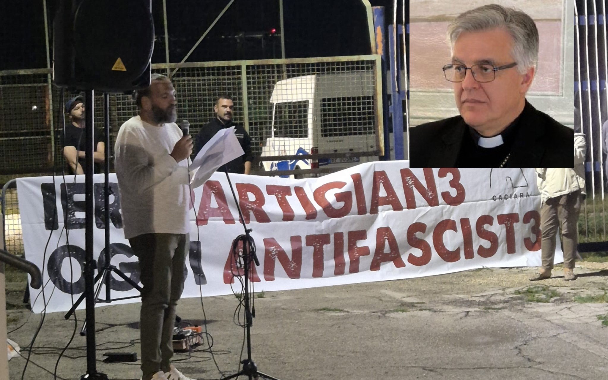 Pastasciutta antifascista, il vescovo Palmieri: «Il mondo cattolico non può non definirsi antifascista»