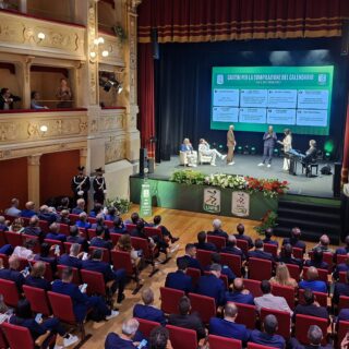 «Bel banco di prova, non vediamo l’ora», parlano Passeri e Patti: le foto della presentazione dei calendari di B