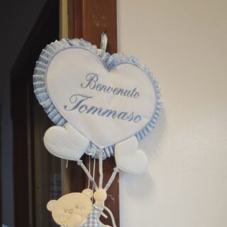 È nato il piccolo Tommaso: auguri alla mamma Annalisa e al papà Matteo