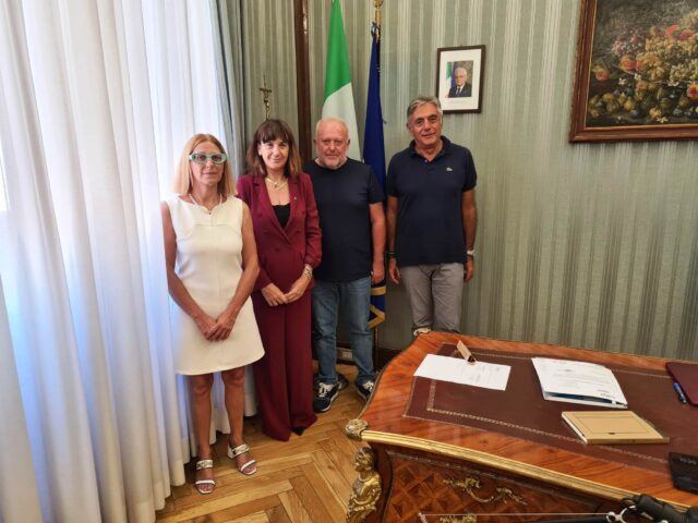 Edilizia e sicurezza, i vertici di C.ED.A.M. ed Edilart Marche incontrano il Prefetto Longhi