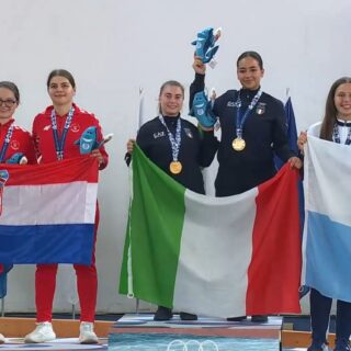 Kety Crescenzi d’oro ai Giochi del Mediterraneo: trionfo azzurro nella raffa