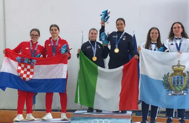 Kety Crescenzi d’oro ai Giochi del Mediterraneo: trionfo azzurro nella raffa
