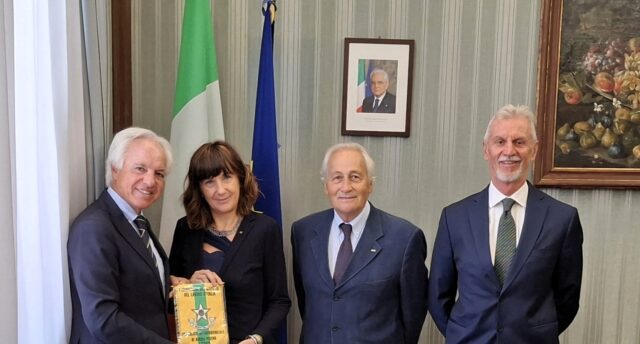La nuova prefetta Giovanna Longhi riceve il Consolato dei Maestri del Lavoro