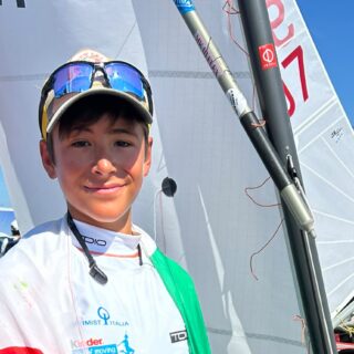 Giorgio Nibbi vicecampione d’Europa Optimist