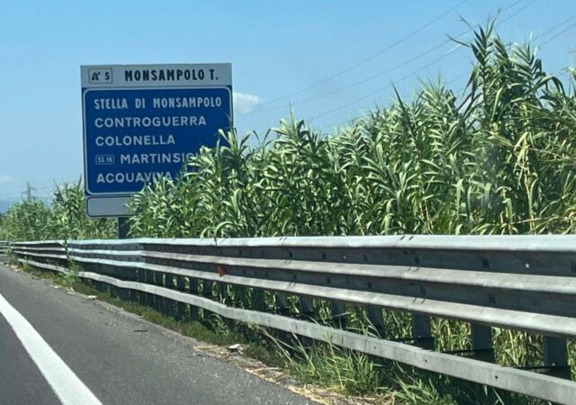 Superstrada senza la enne: quando Colonnella perde la consonante