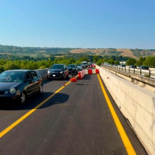 Ponte Ancaranese, ripristinato il doppio senso di marcia