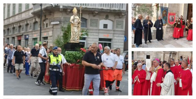 Sant’Emidio, una città in festa: Cattedrale gremita e processione da tutto esaurito, attesa per i fuochi