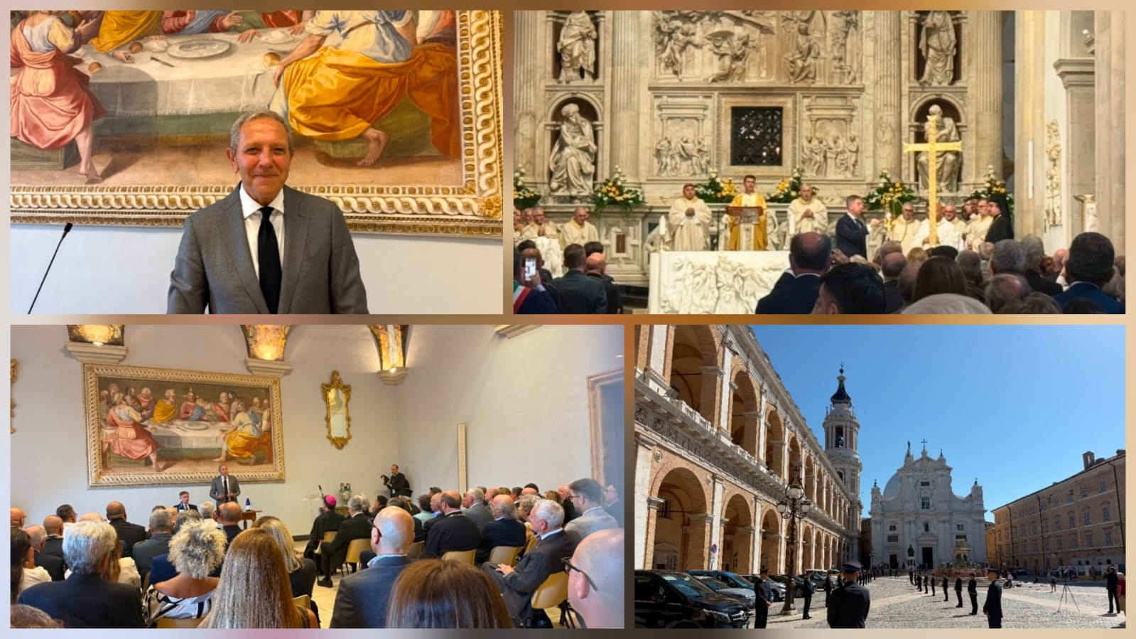 A Loreto si accende la Lampada della Pace nel giorno della Natività di Maria A Loreto si accende la Lampada della Pace nel giorno della Natività di Maria