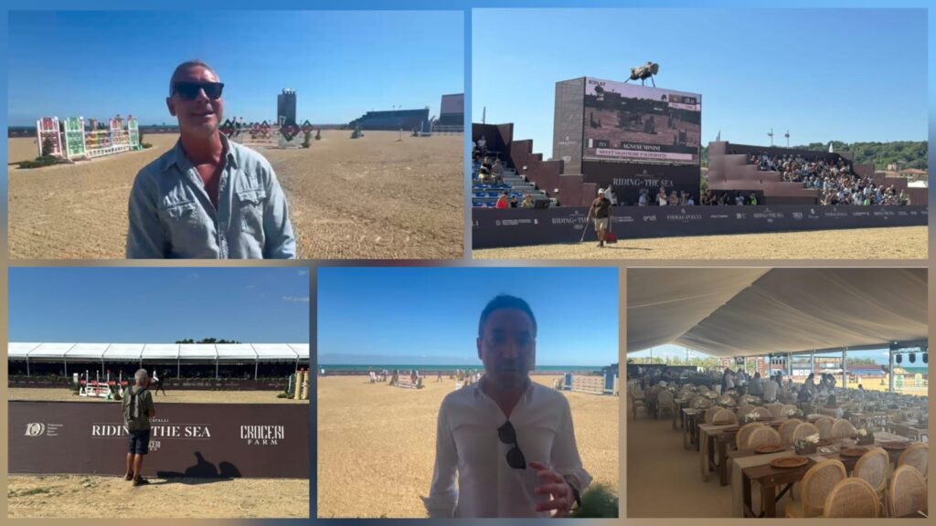 Croceri e Ciarpella lanciano “Riding by the Sea”, Porto Sant’Elpidio diventa capitale del mondo equestre VIDEO