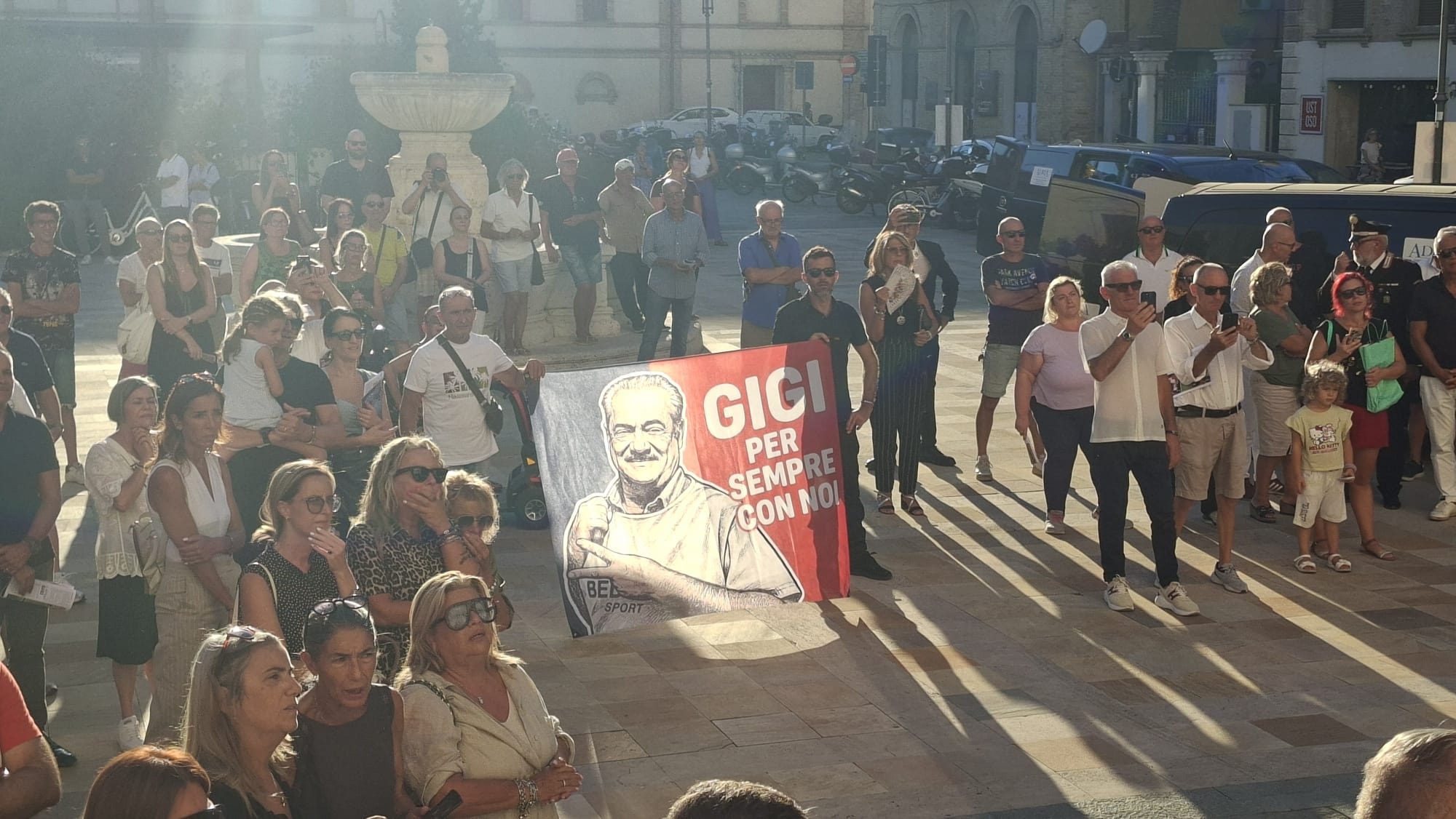 «Gigi per sempre con noi»
